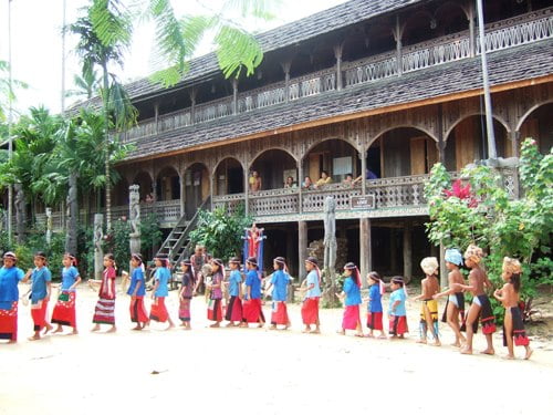 Mancong_LongHouse_East Borneo_Indonesia