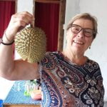 Britta_from_Denmark_with_Durian
