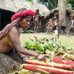 Papuan_Woman_Prepares_for_Harvest_Feast